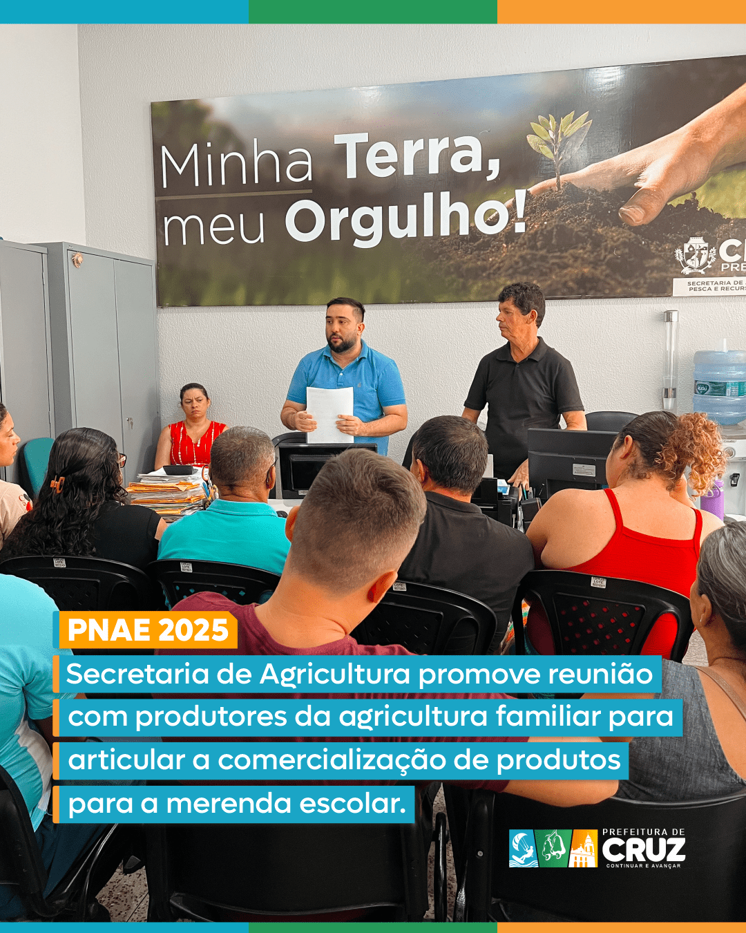 Produtores da agricultura familiar e Prefeitura discutem a ...
